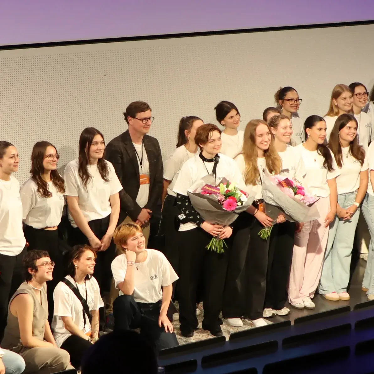 Ein Teamfoto vom studentischen Team, das die add conference 2025 organisiert hat.