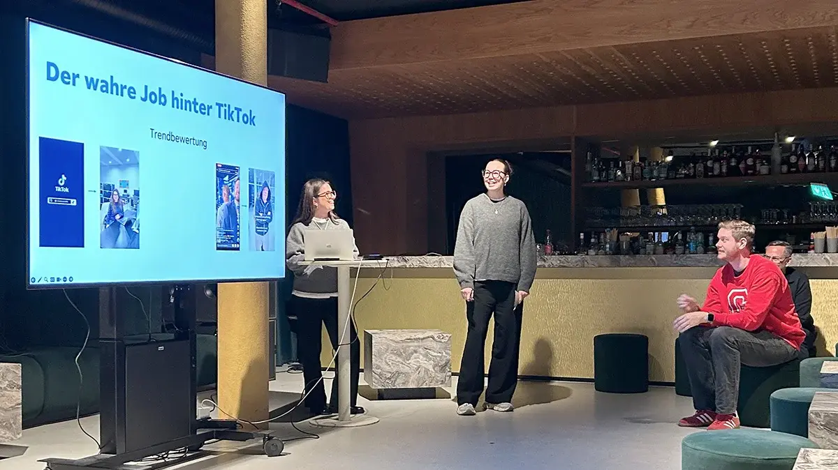 Eine Mitarbeitende von LMWA berichtet über ihre Tätigkeit.