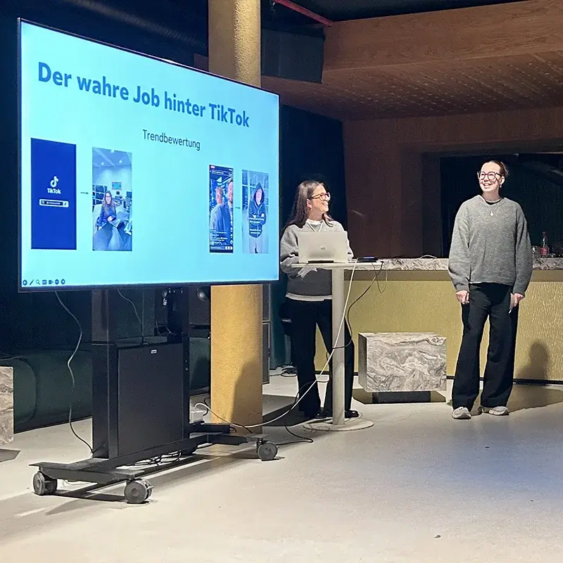 Eine Mitarbeitende von LMWA berichtet über ihre Tätigkeit.