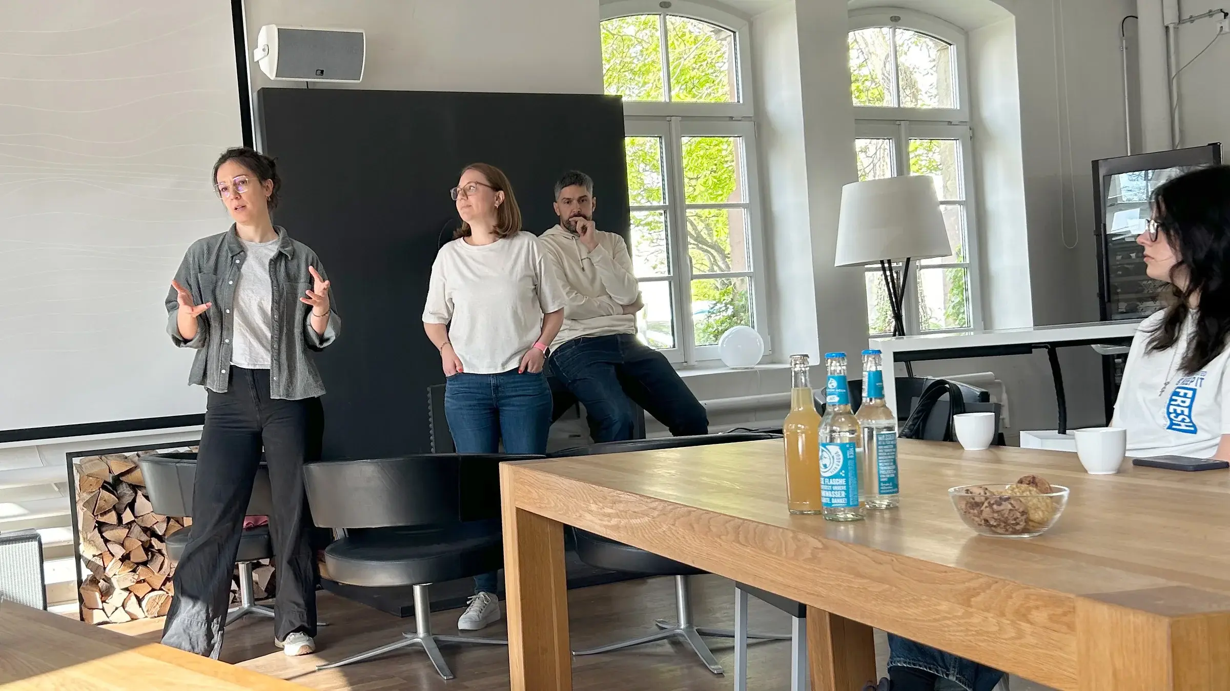 Mitarbeitende der Agentur.